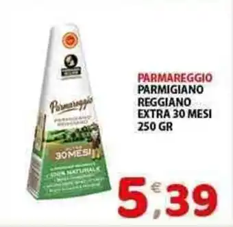 Mio Market PARMAREGGIO PARMIGIANO REGGIANO EXTRA 30 MESI 250 GR offerta