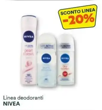 Unes Linea deodoranti NIVEA offerta