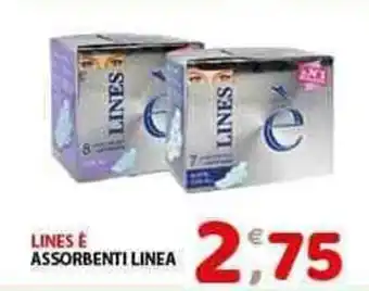 Mio Market LINES E ASSORBENTI LINEA offerta