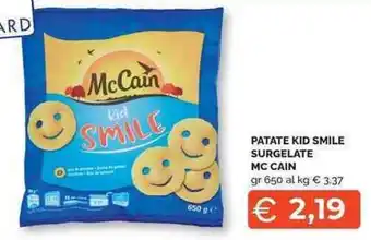 PATATE KID SMILE SURGELATE MC CAIN gr 650