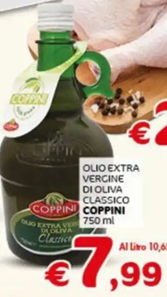 Crai OLIO EXTRA VERGINE DI OLIVA CLASSICO COPPINI 750 ml offerta