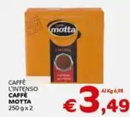 Crai CAFFÈ L'INTENSO CAFFÈ MOTTA 250 g x 2 offerta