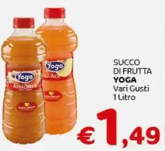 Crai SUCCO DI FRUTTA YOGA Vari Gusti 1 Litro offerta