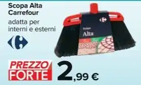 Carrefour Market Scopa Alta Carrefour offerta