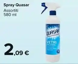 Carrefour Market Spray Quasar Assortiti 580 ml offerta