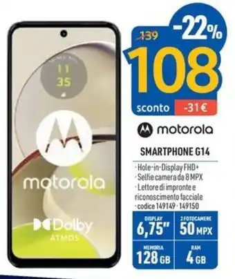 motorola SMARTPHONE G14