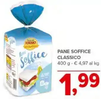 Todis PANE SOFFICE CLASSICO 400 g offerta