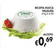 Coal RICOTTA MUCCA VALLELATA offerta