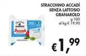 Coal STRACCHINO ACCADİ SENZA LATTOSIO GRANAROLO g 100 offerta