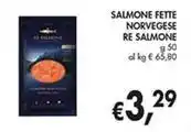 Coal SALMONE FETTE NORVEGESE RE SALMONE g 50 offerta