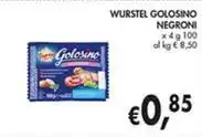Coal WURSTEL GOLOSINO NEGRONI offerta