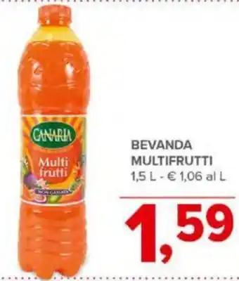 Todis BEVANDA MULTIFRUTTI 1,5 L offerta
