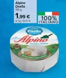 Carrefour Market Alpino Osella 110 g offerta
