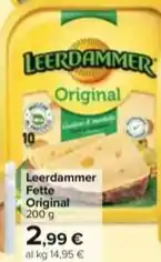 Carrefour Market Leerdammer Fette Original 200 g offerta