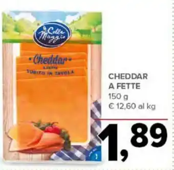 Todis CHEDDAR A FETTE 150 g offerta