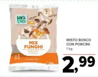 Todis MISTO BOSCO CON PORCINI 1 kg offerta