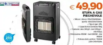 Todis STUFA A GAS PIEGHEVOLE offerta