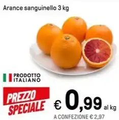 Iper La Grande Arance sanguinello 3 kg offerta