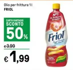 Iper La Grande Olio per frittura 1l FRIOL offerta