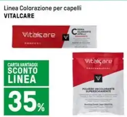 Iper La Grande Linea Colorazione per capelli VITALCARE offerta