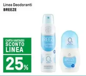 Iper La Grande Linea Deodoranti BREEZE offerta