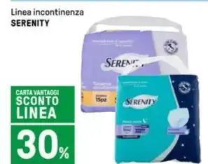 Iper La Grande Linea incontinenza SERENITY offerta