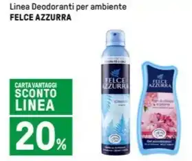 Iper La Grande Linea Deodoranti per ambiente FELCE AZZURRA offerta