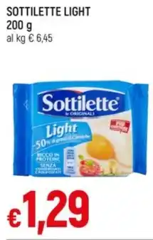 Famila Superstore SOTTILETTE LIGHT 200 g offerta