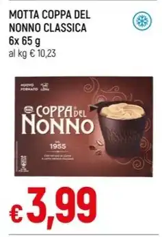 Famila Superstore MOTTA COPPA DEL NONNO CLASSICA 6x 65 g offerta