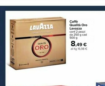 Carrefour Lavazza Caffè offerta