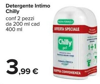 Carrefour Chilly Detergente intimo offerta