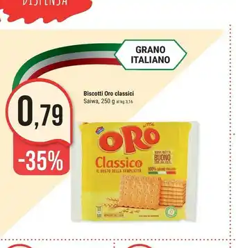 Supermercati Gulliver Saiwa Oro Classico 250 G(ml) offerta