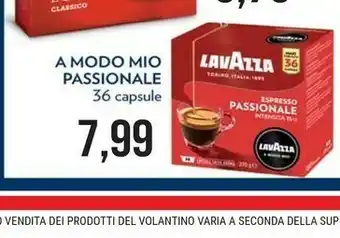 Supermercati Gulliver Lavazza A Modo Mio Passionale offerta