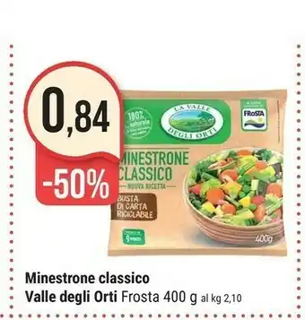Supermercati Gulliver La Valle degli Orti Minestrone Classico offerta