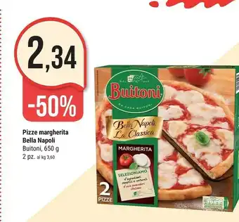 Supermercati Gulliver Buitoni Pizze Margherita Bella Napoli offerta