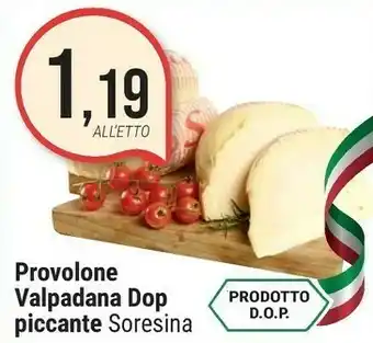 Supermercati Gulliver Latteria Soresina Provolone Valpadana offerta