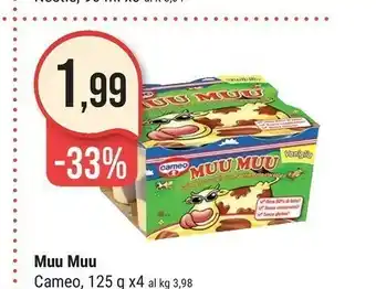 Supermercati Gulliver Cameo Muu Muu Cioccolato 500 G(ml) offerta