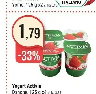 Supermercati Gulliver Danone Yogurt Activia offerta