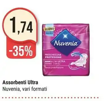Supermercati Gulliver Nuvenia Assorbenti Ultra offerta