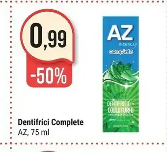Supermercati Gulliver Az Dentifrici Complete offerta