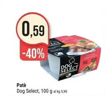 Supermercati Gulliver Pate Dog Select offerta
