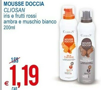 MD Discount Cliosan Mousse Doccia offerta
