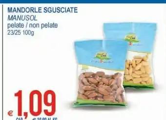 MD Discount ManuSol - Mandorle Pelate 100 g(ml) offerta