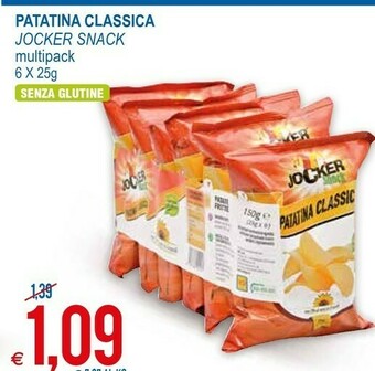 Jocker snack Patatina Classica Multipack