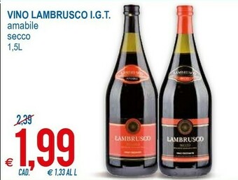 MD Discount Vino Lambrusco Igt offerta