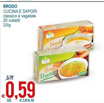 MD Discount Cucina E Sapori - Brodo Vegetale offerta