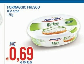 MD Discount Naturella Formaggio Fresco Alle Erbe offerta