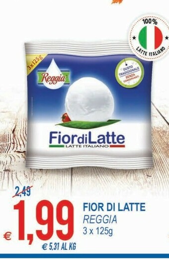 MD Discount Reggia Fior Di Latte 125 G(ml) offerta