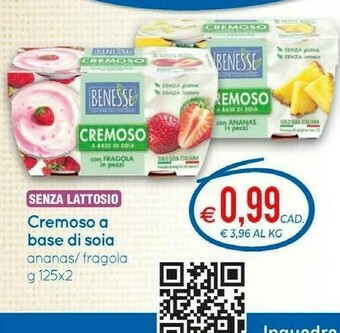 MD Discount Benèsse Cremoso A Base Di Soia offerta