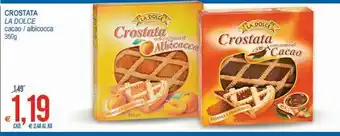 MD Discount La Dolce Crostata Con Confettura Di Albicocca Friabile E Fragrante 350 G(ml) offerta
